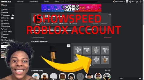 Also Check Moaning Roblox ID Code (2021) Final Words. . Ishowspeed roblox username 2022